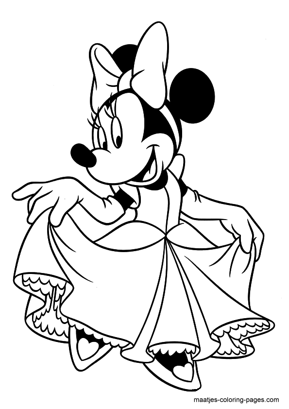 595x842 Free Minnie Mouse Printables Minnie Mouse Coloring Pages
