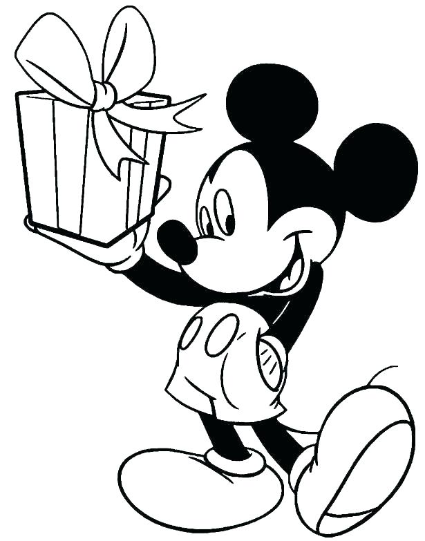 615x783 Mickey Mouse Valentines Coloring Pages