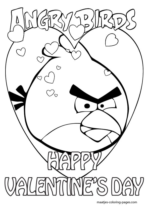 Mickey Mouse Valentines Day Coloring Pages