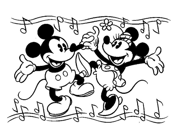 736x568 76 Best Mickey Mouse Amp Minnie Coloring Pages Images