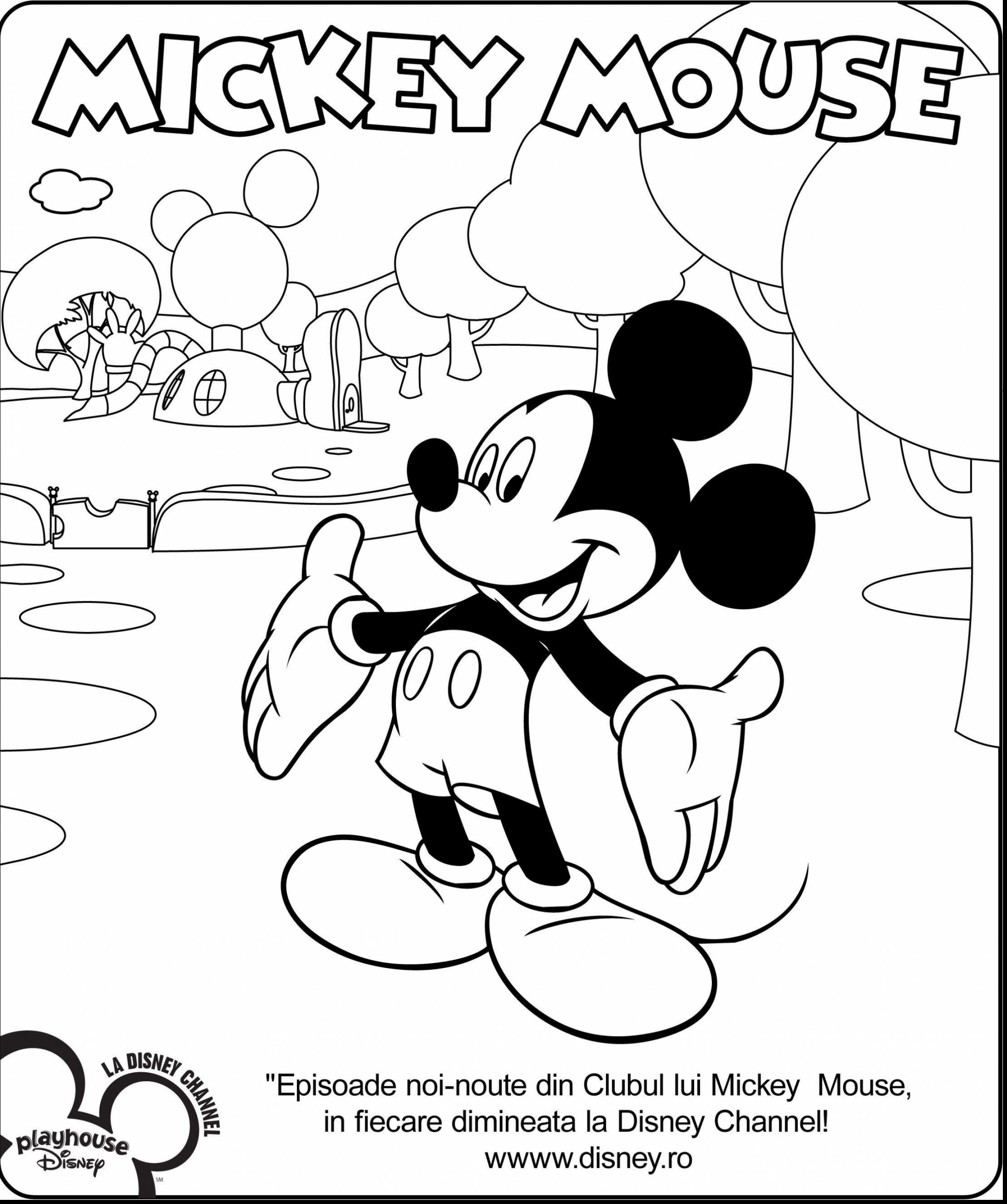 2429x2905 Mickey Mouse Coloring Pages Vitlt Printable