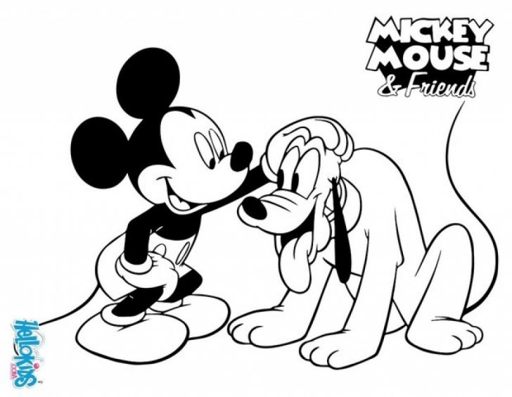 728x564 Free Printable Mickey Mouse Coloring Pages