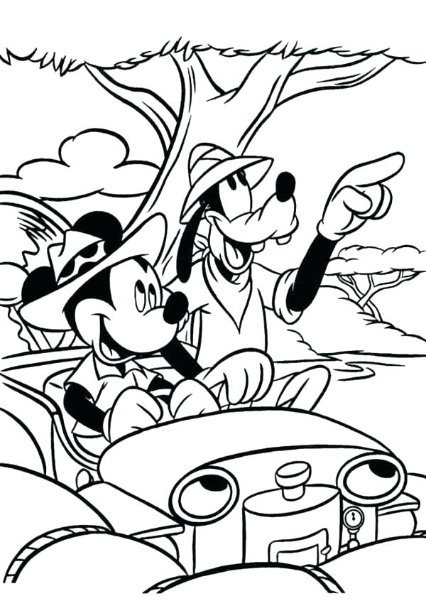 600x846 Mickey Mouse Thanksgiving Coloring Pages Funny Thanksgiving