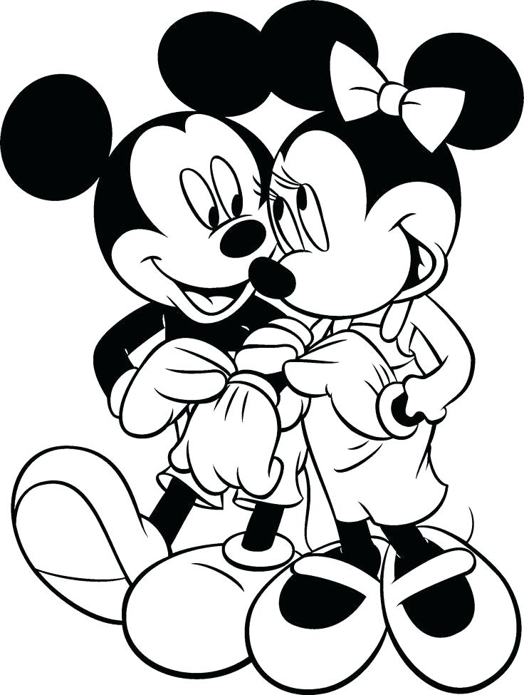 736x975 Free Mickey Mouse Coloring Pages Mickey Mouse Thanksgiving