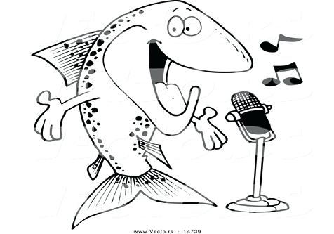 476x333 Microphone Outline Coloring Pages Page Image Images Cartoon