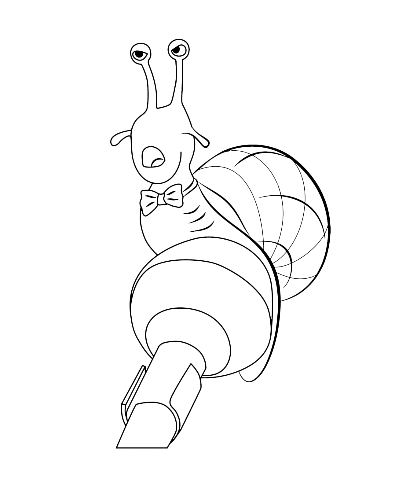 1365x1600 The Nice Snail Singing