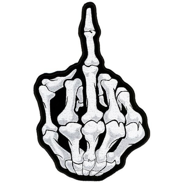600x600 Image Of Middle Finger Clipart