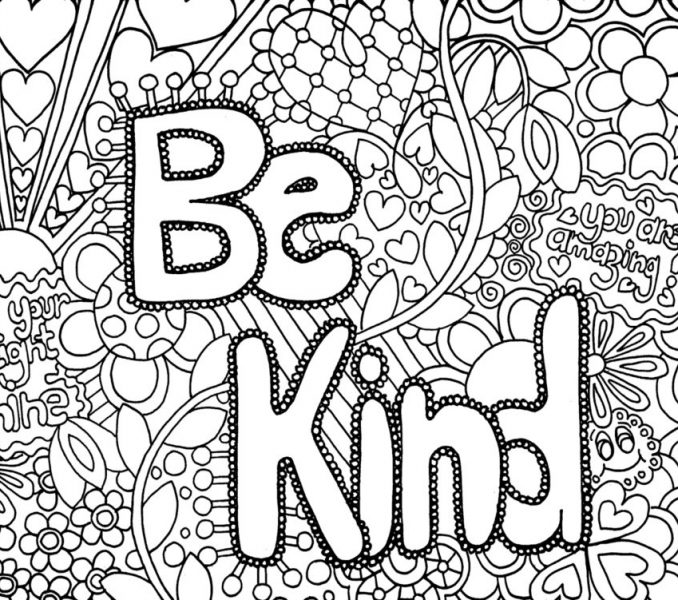 678x600 Coloring Pages For Middle School Coloring Page Ideas