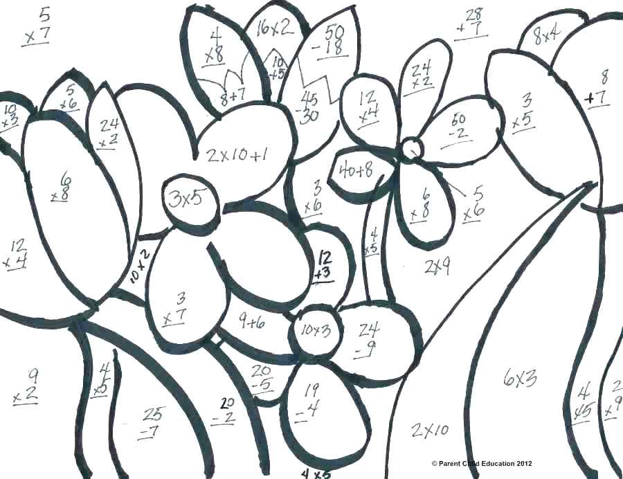 900x692 Multiplication Coloring Pages Coloring Math Pages Coloring Pages