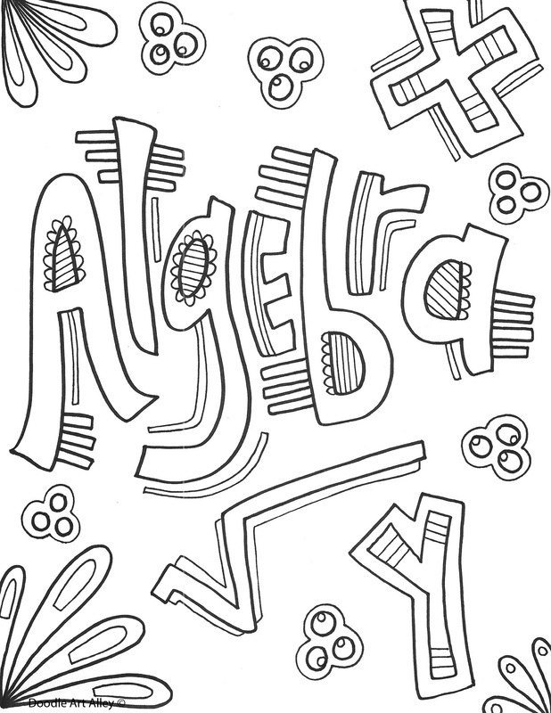618x800 Subject Cover Pages Coloring Pages