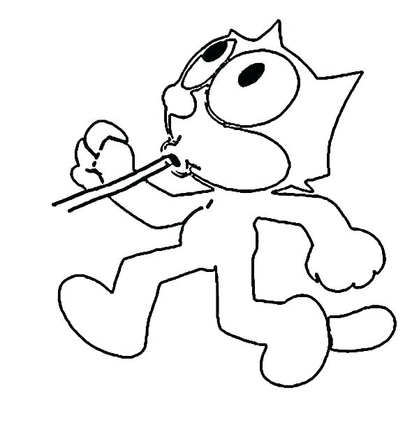 600x605 Cat And Mouse Coloring Pages Free Printable Sheets For Kids