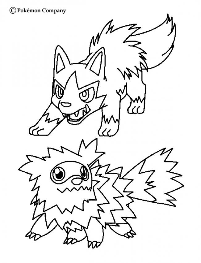 651x850 Pokemon Battles Coloring Pages