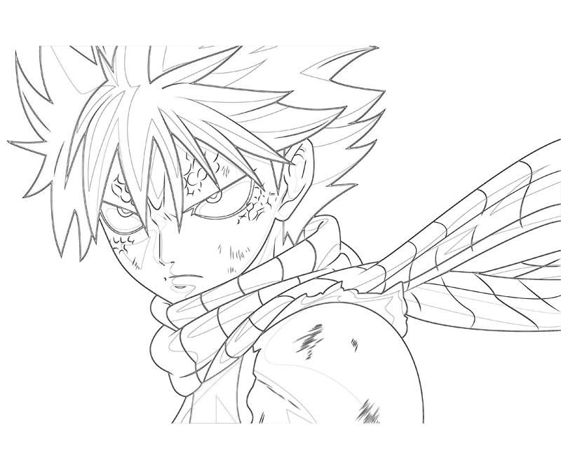 800x667 Fairy Tail Natsu Coloring Pages Angel Fairy And Anime