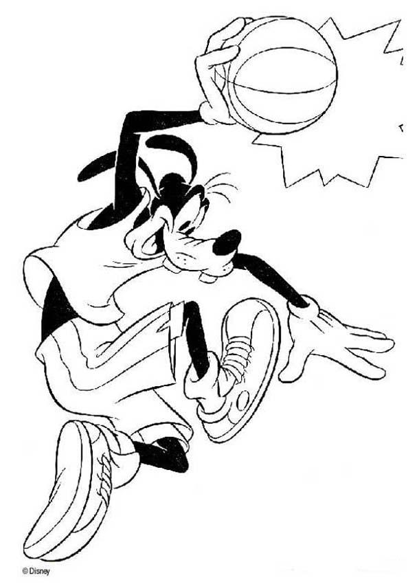 607x850 Free Coloring Pages Basketball Coloring Pages