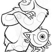 220x220 Monsters, Inc. Coloring Pages