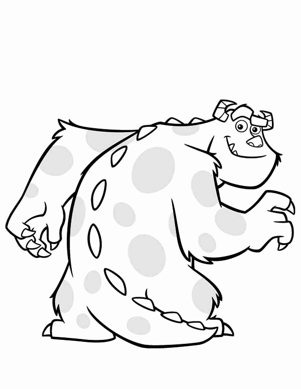 600x776 Kids N Fun Monsters Inc Coloring Pages Mike And Sully Ohmygirl.us
