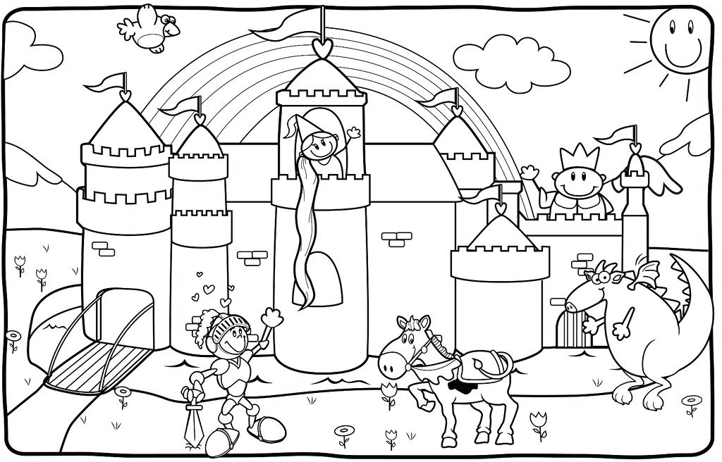 1024x656 Knight Coloring Pages Castles And Knights Coloring Pages Nexo