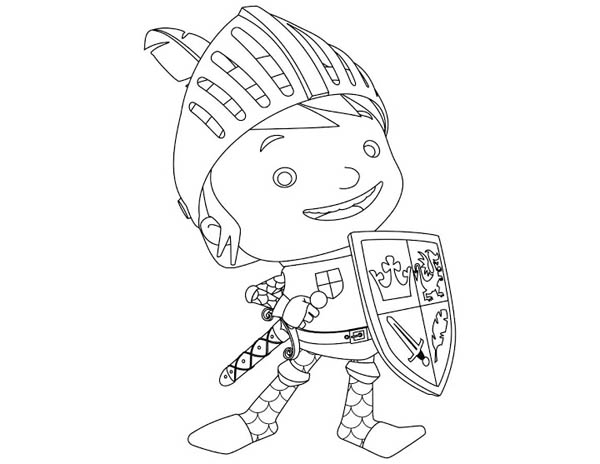 600x464 Awesome Picture Of Mike The Knight Coloring Page Color Luna