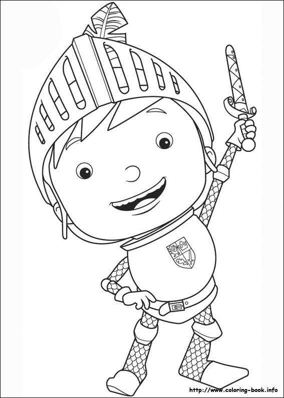 567x794 Mike The Knight Coloring Pages On Coloring