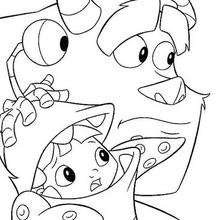 220x220 Mike Wazowski Coloring Pages