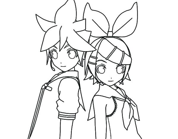 600x470 Hatsune Miku Coloring Pages X Previous Image Next Image