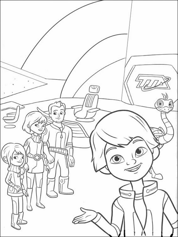 568x758 Miles From Tomorrowland Coloring Pages 17
