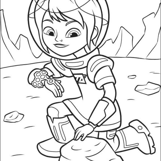 643x640 Coloring Pages Miles From Tomorrowland, Printable For Kids