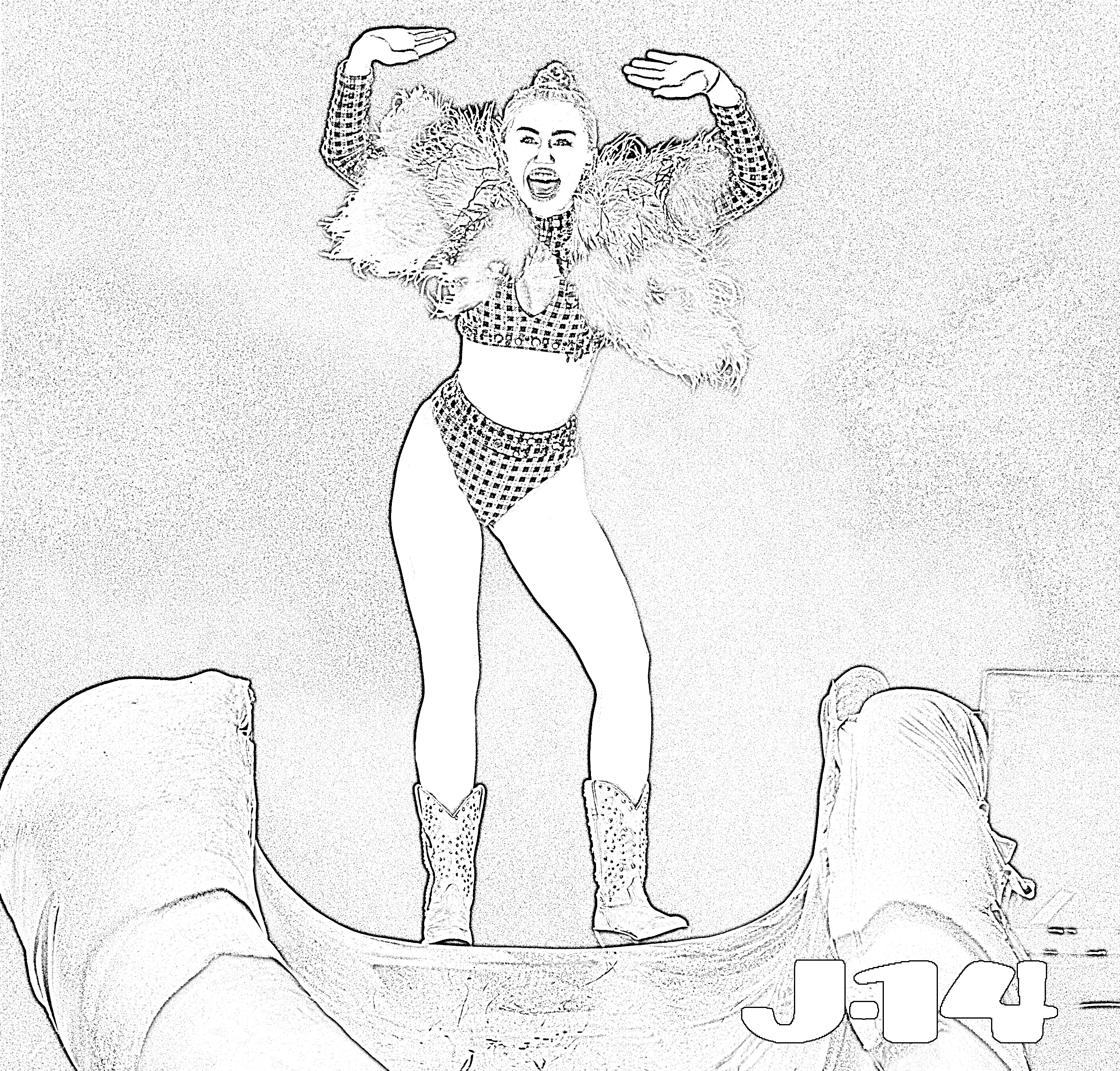2841x2718 10 Amazing Printable Miley Cyrus Coloring Pages 6