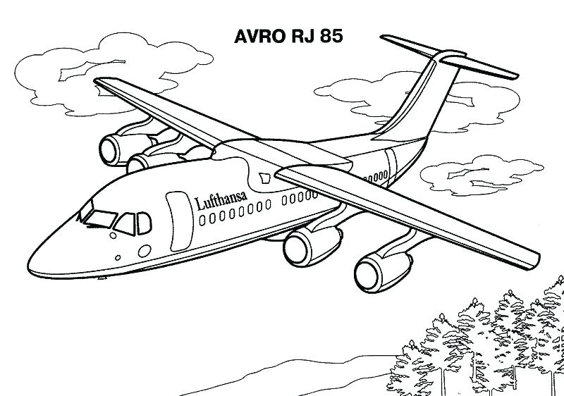800x562 Fighter Plane Coloring Pages