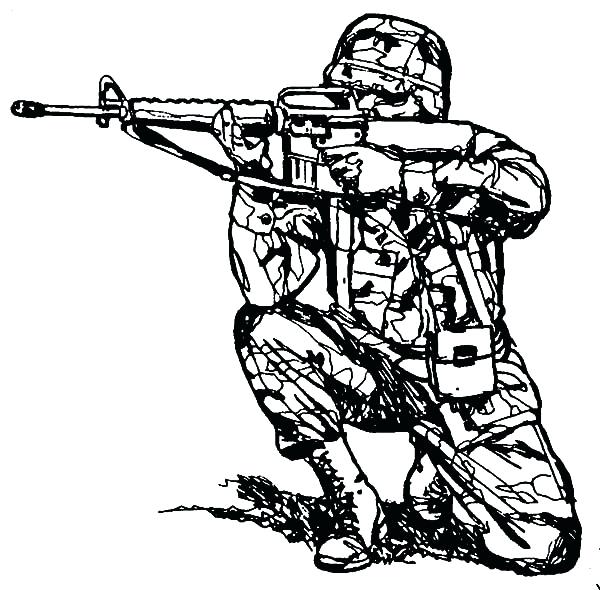 600x590 Military Color Pages