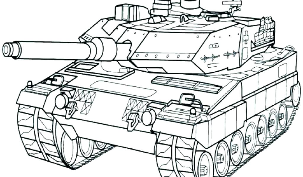 1024x600 Army Tank Coloring Pages Free Page Cool Co