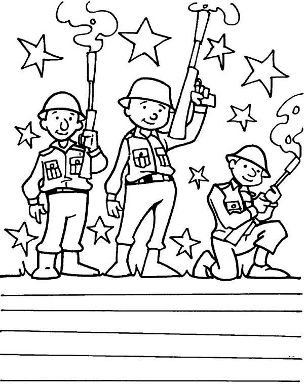 600x758 Happy Veterans Day Coloring Pages 1 To Thank You Soldier Page