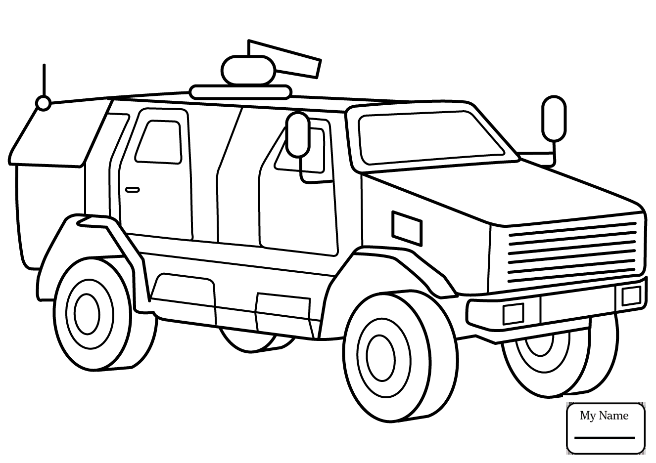 1326x937 Army Vehicles Coloring Pages