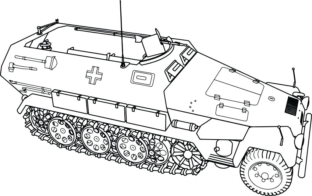 1024x644 Tank Coloring Pages Army Coloring Pages For Kids Printable