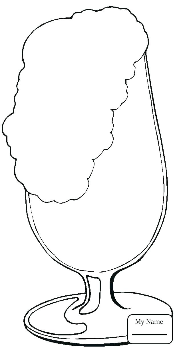 Milk Coloring Page