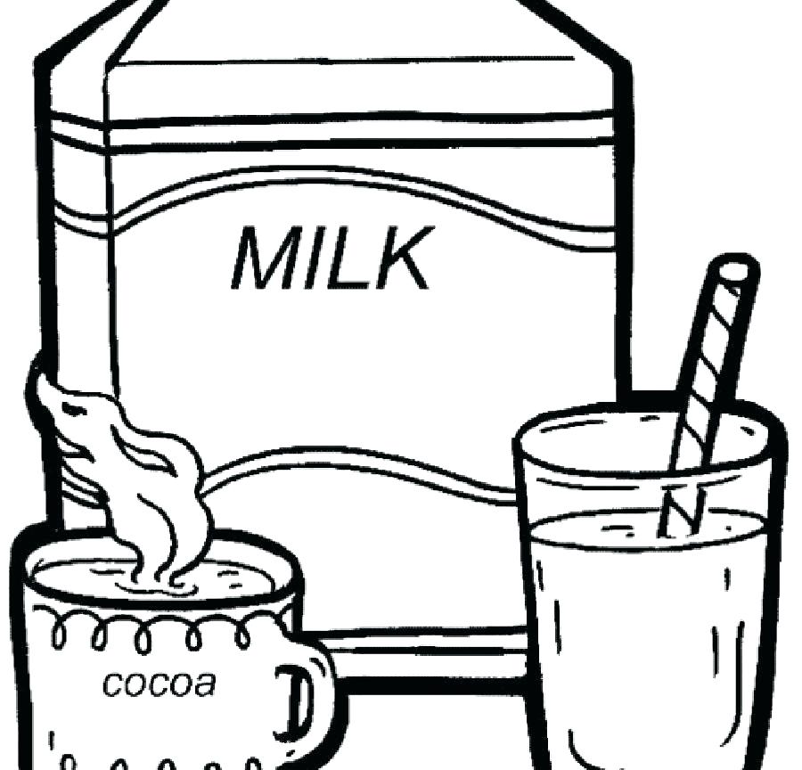 900x864 Milk Coloring Page Two Bottle Milk Coloring Page Milkshake