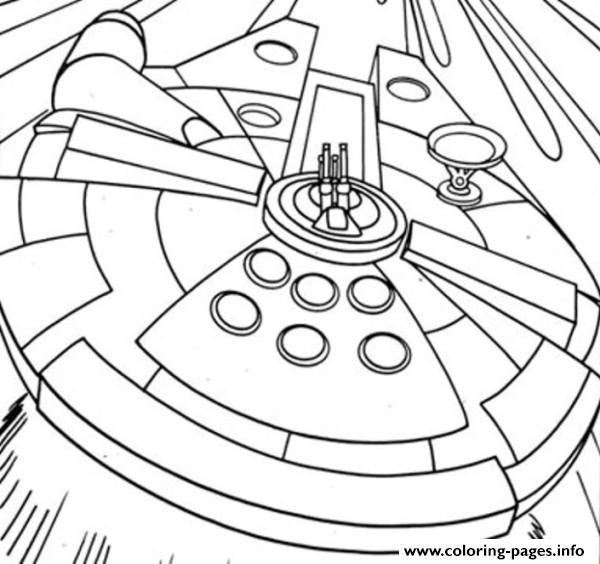600x564 Print Star Wars Millenium Falcon Coloring Pages Coloring Pages