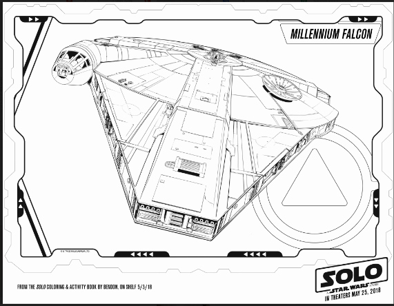 571x444 Solo A Star Wars Story Coloring Pages