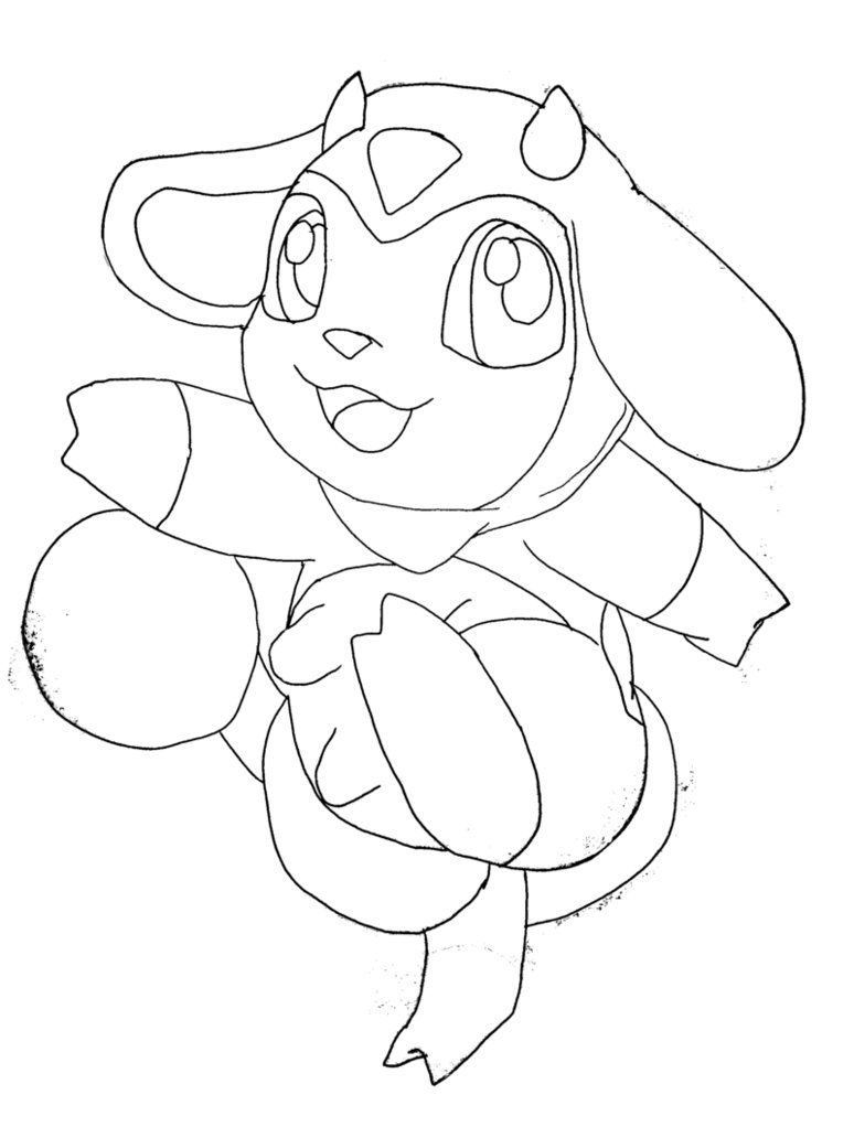 774x1032 Miltank Base By Midnightflaze Lineart Pokemon (Detailed