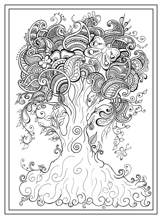 570x770 Mindfulness Coloring Pages Pdf Bgcentrum