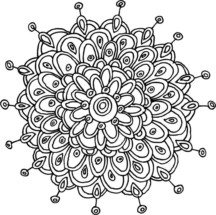 736x733 Mindful Colouring Printable Free Printable Mindfulness Colouring