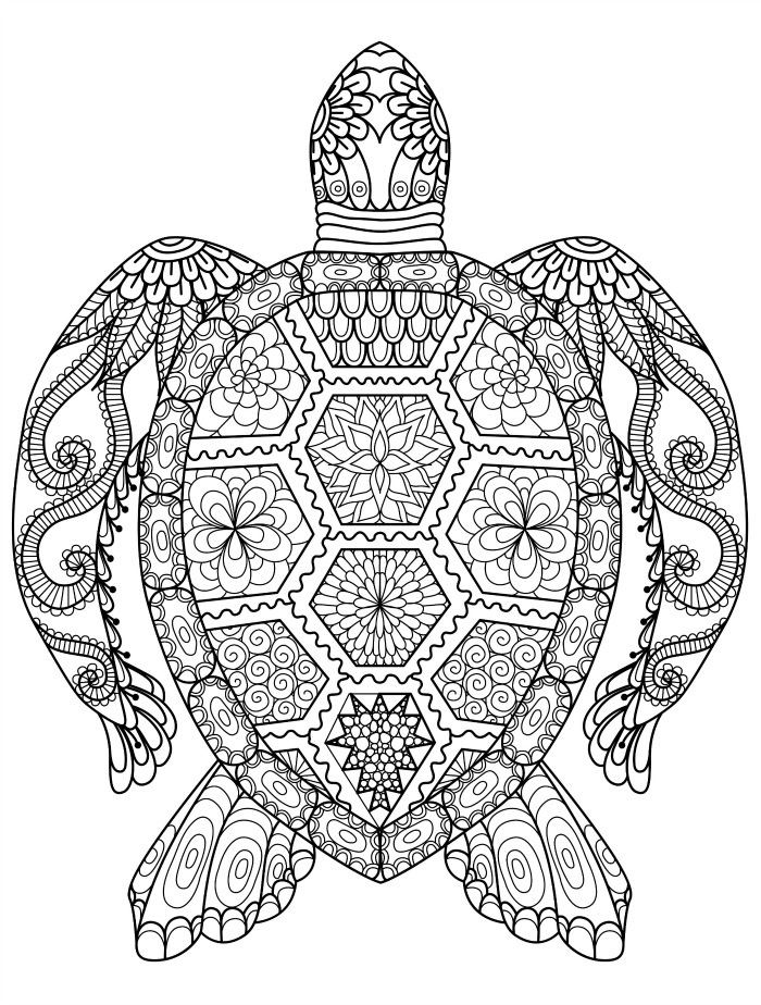 700x924 Mindfulness Colouring Sheets Free Printable Sea Turtle Coloring