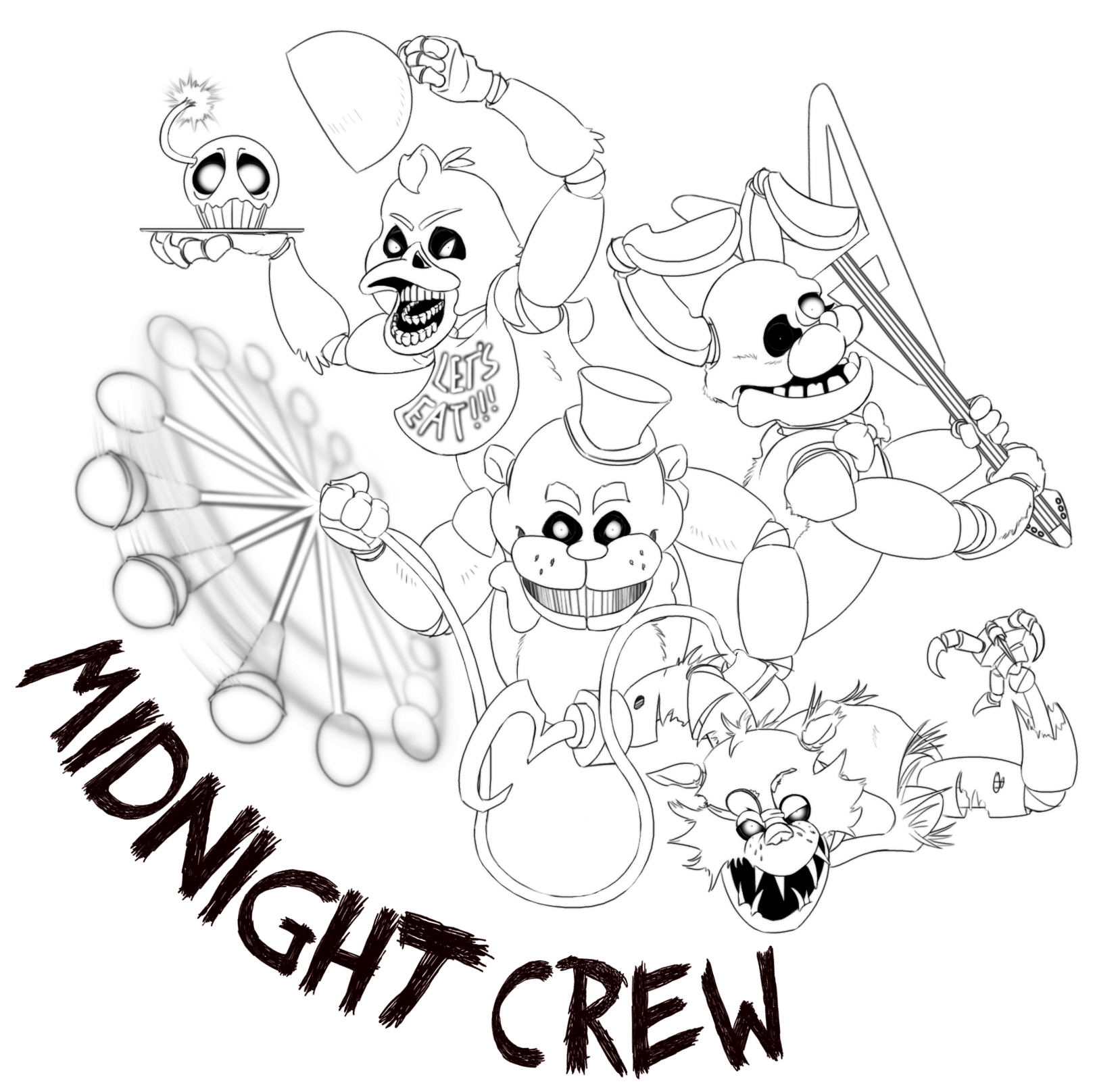 Minecraft Animal Coloring Pages