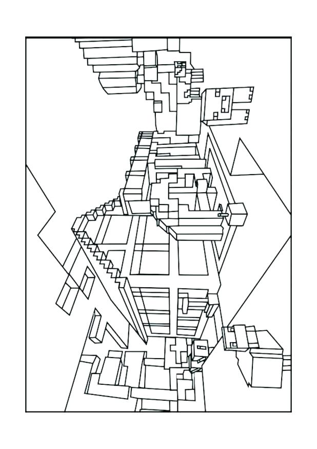 618x874 Minecraft Ocelot Coloring Pages S Minecraft Ocelot Colouring Pages