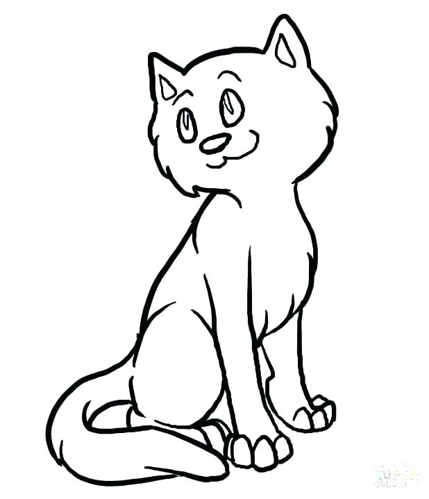 618x719 Stampy Cat Coloring Page Coloring Pages Cat By On Long Head
