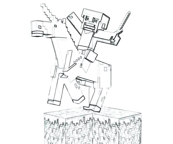 564x470 Free Printable 3d Minecraft Characters Printable Coloring