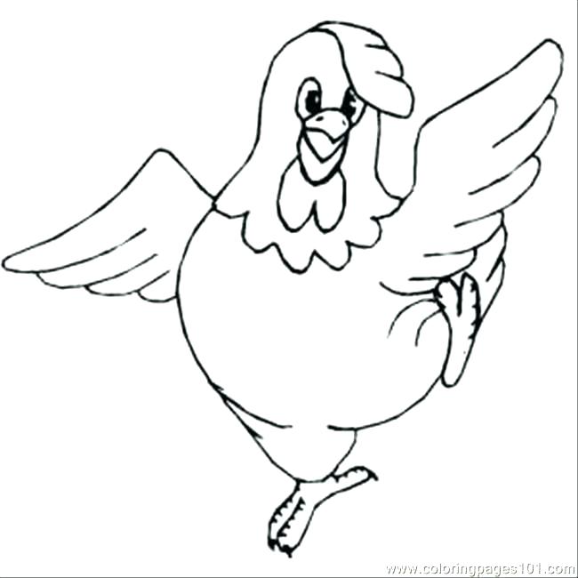 650x650 Chicken Coloring Pages Chicken Coloring Pages Sheets Chicken