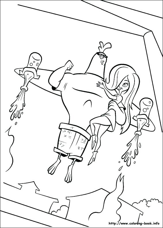 567x794 Chicken Little Coloring Pages Chicken Little Colouring Pages