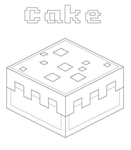 419x480 Minecraft Chicken Coloring Pages