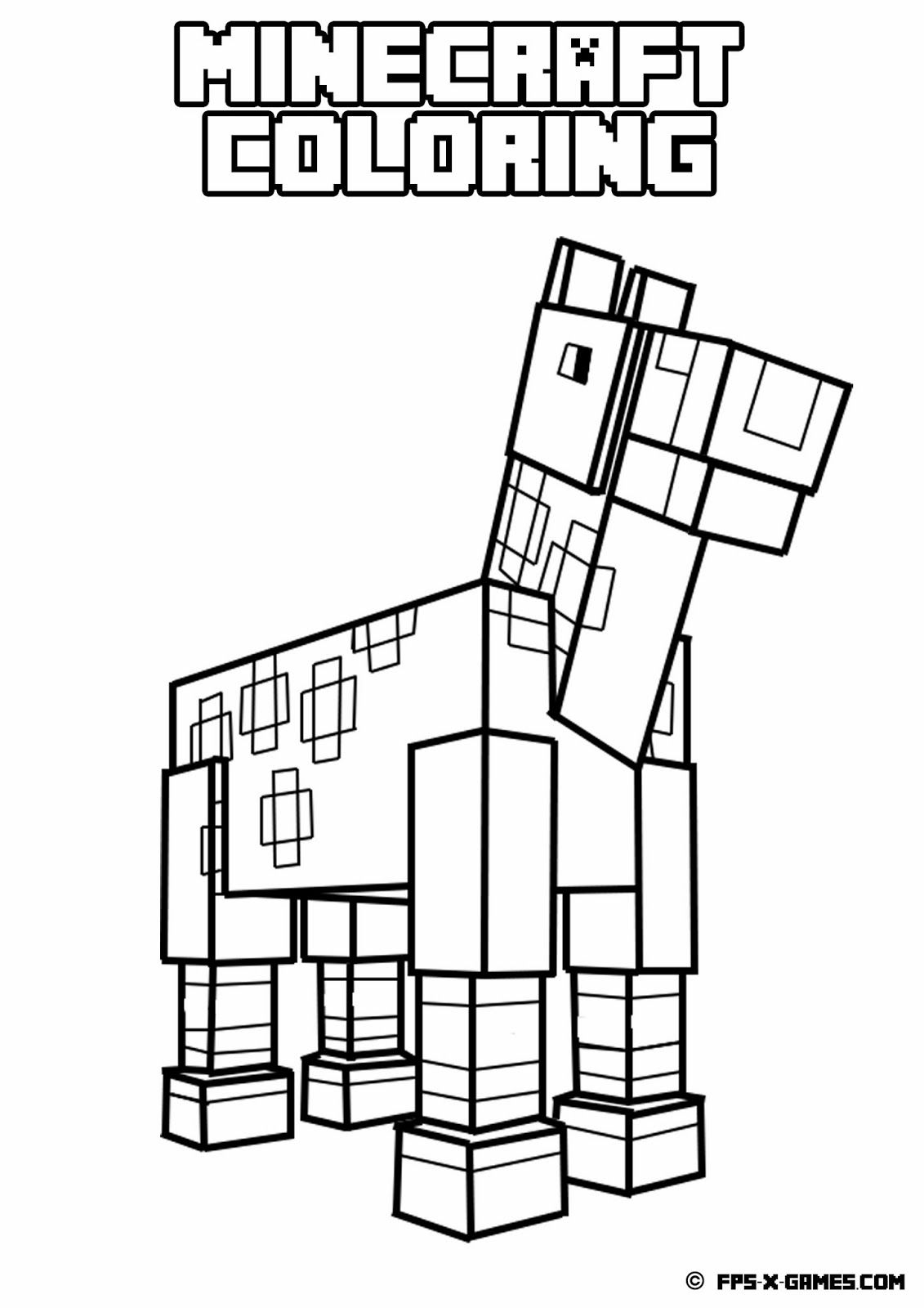 1131x1600 Free Printable Minecraft Coloring Pages Minecraft Stuff